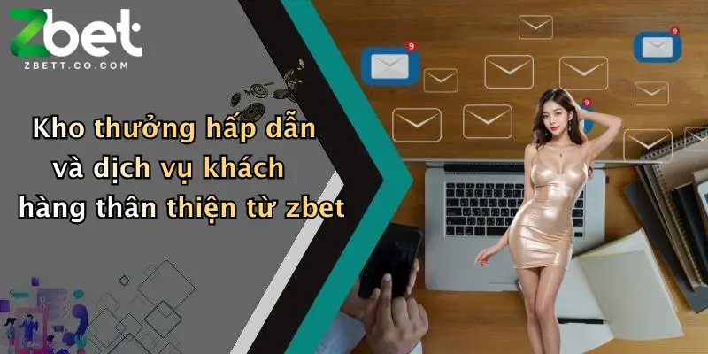 Kho thưởng hấp dẫn và dịch vụ khách hàng thân thiện từ zbet