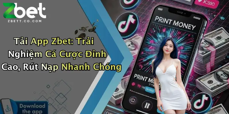 Tải App Zbet: Trải Nghiệm Cá Cược Đỉnh Cao, Rút Nạp Nhanh Chóng